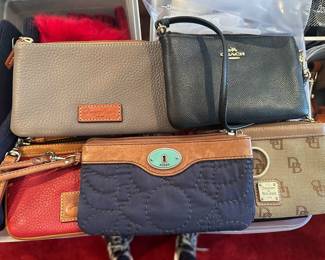 Dooney & Bourke, Fossil, Coach, etc.