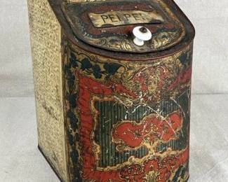 Late 19th Century Storage Tin