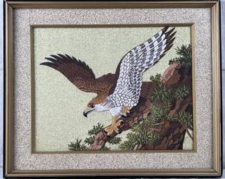 Japanese Embroidery Eagle