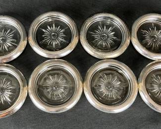 Silverplate Assortment featuring W.S. Blackinton Coasters