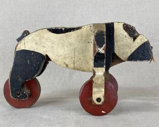 Warner Scott Bull Dog Pull Toy