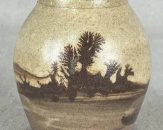 Slip-Decorated Art Pottery Mochaware