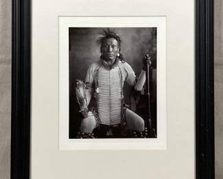 Frank Bennett Fiske Photograph of Sharp Horn Bull