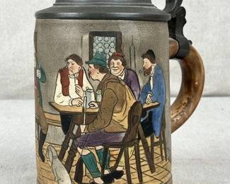 German stein Tavern Scene