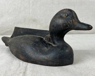 Cast Iron Duck Boot Scraper