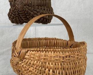 Two Small Buttocks Baskets