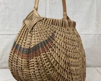 Split Oak Woven Basket