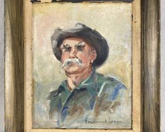 Western Portrait Oil Painting