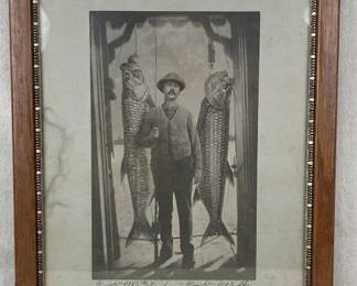 Fisherman's Catch Collotype Print
