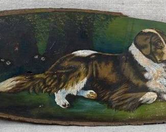 Dog on Slab