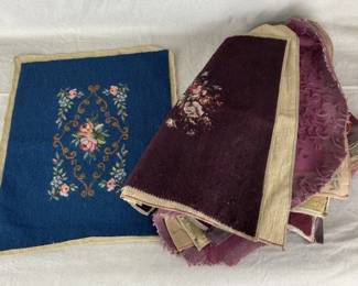Needlepoint with Floral Motif Collection