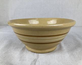 Early Yellow Ware Bowl