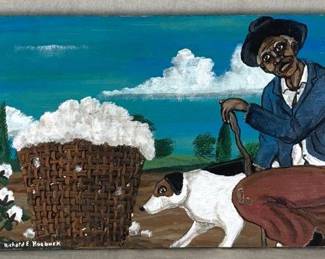 Richard E. Roebuck, Man and Dog
