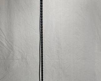 Art Nouveau-Style Wrought Iron Floor Lamp