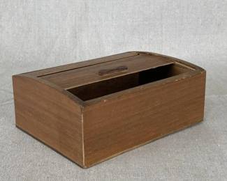 Japanese Sliding Top Wood Box