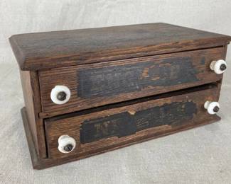 Primitive Spool Cabinet