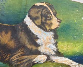 Dog on Slab