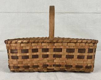 Split Oak Gathering Basket