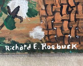 Richard E. Roebuck, Man and Dog