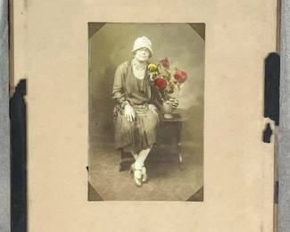 African American Hand-Colored Photograph, 1920s