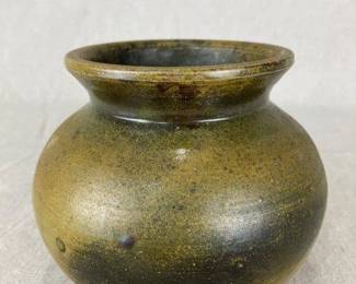 Jugtown Ware Studio Pottery Stoneware Vase