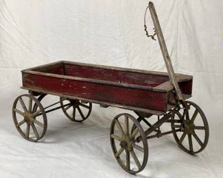 Late 19th-Century Wooden Wagon