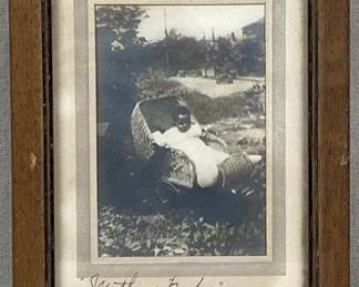 Early African American Photograph of Baby