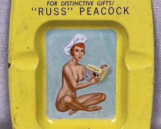 Pin-Up Girl Advertisement Ashtray