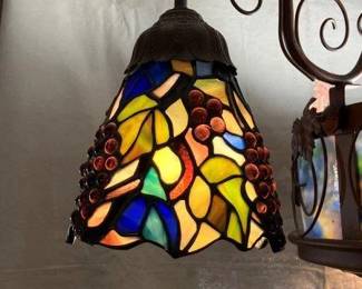 Stained Glass Chandelier