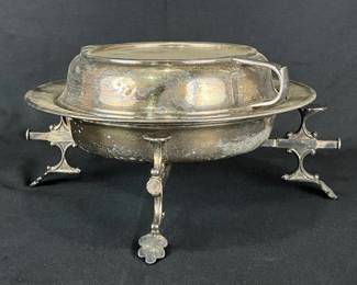 Silverplate Serving Chafing Dish