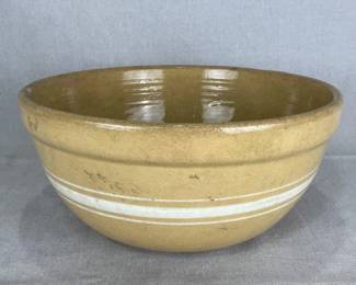 Large Yellow Ware Bowl
