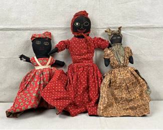 Three Topsy Turvy Dolls
