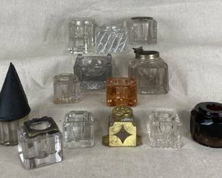 Glass Inkwells