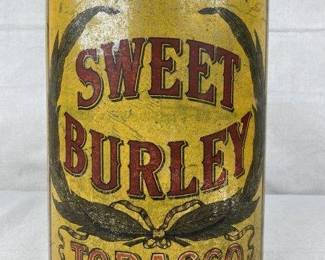 Tobacco Advertising Tin