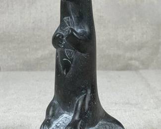 Inuit Stone Carving of Otter