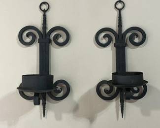 Wrought Iron Sconces