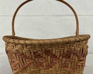 Split Oak Gathering Basket