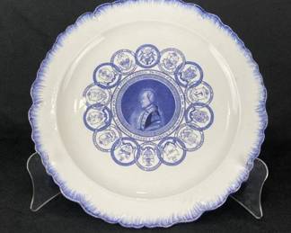Mottahedeh George Washington Bicentennial Commemorative Plate