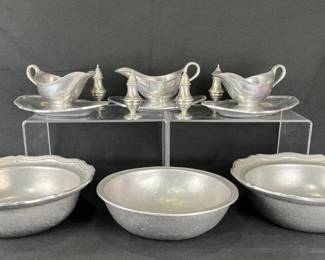 Wilton Armetale Pewter Serving Dishes