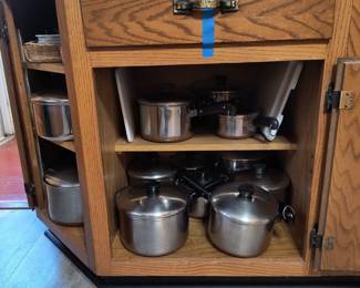Revere pans with lids