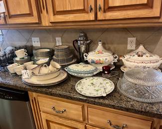 Tureens & china