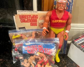 Hulkamania wrestling figures
