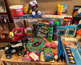 New & vintage toys