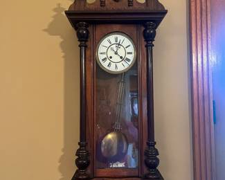 Antique wall clock