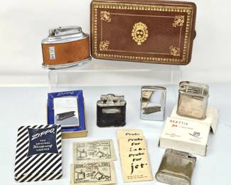 Vintage Zippo, Ingalls, Ronson, Lighters