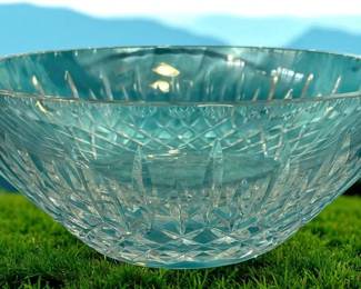 Edinburgh Scotland Crystal Bowl