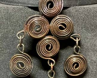 Vintage Coil Necklace