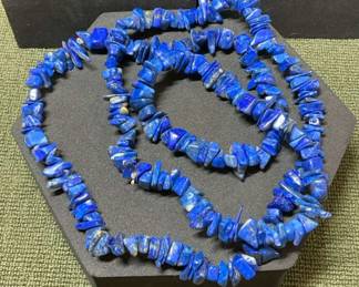 Lapis Lazuli Chips Gemstone Necklace