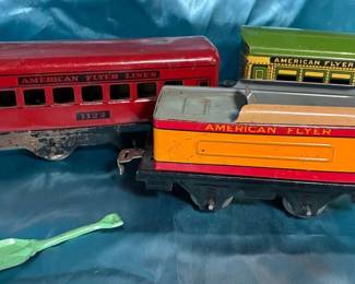 American Flyer Train Cars