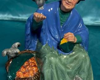 Royal Doulton figurine titled Tuppence A Bag